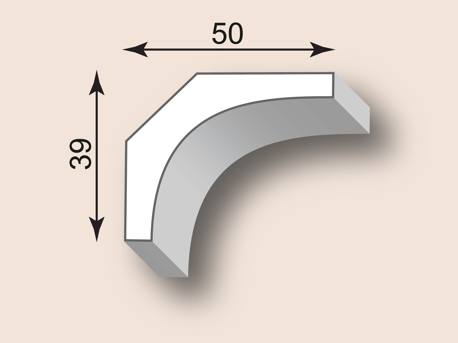 Stuckgesims SG50-02