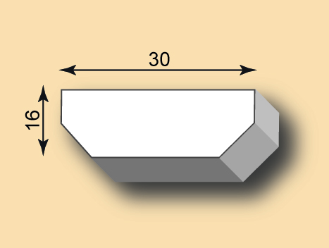 Stuckleiste / Stuckprofil SL30-27