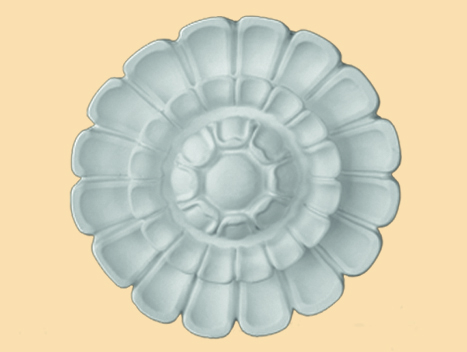 Stuckrosette Rosette Gips Stuck Echtstuck SR13-100