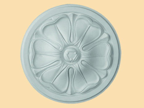 Stuckrosette Rosette Gips Stuck Echtstuck SR23-100