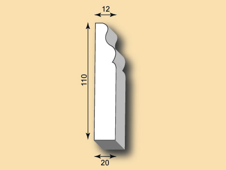 Sockelleiste SO110-01
