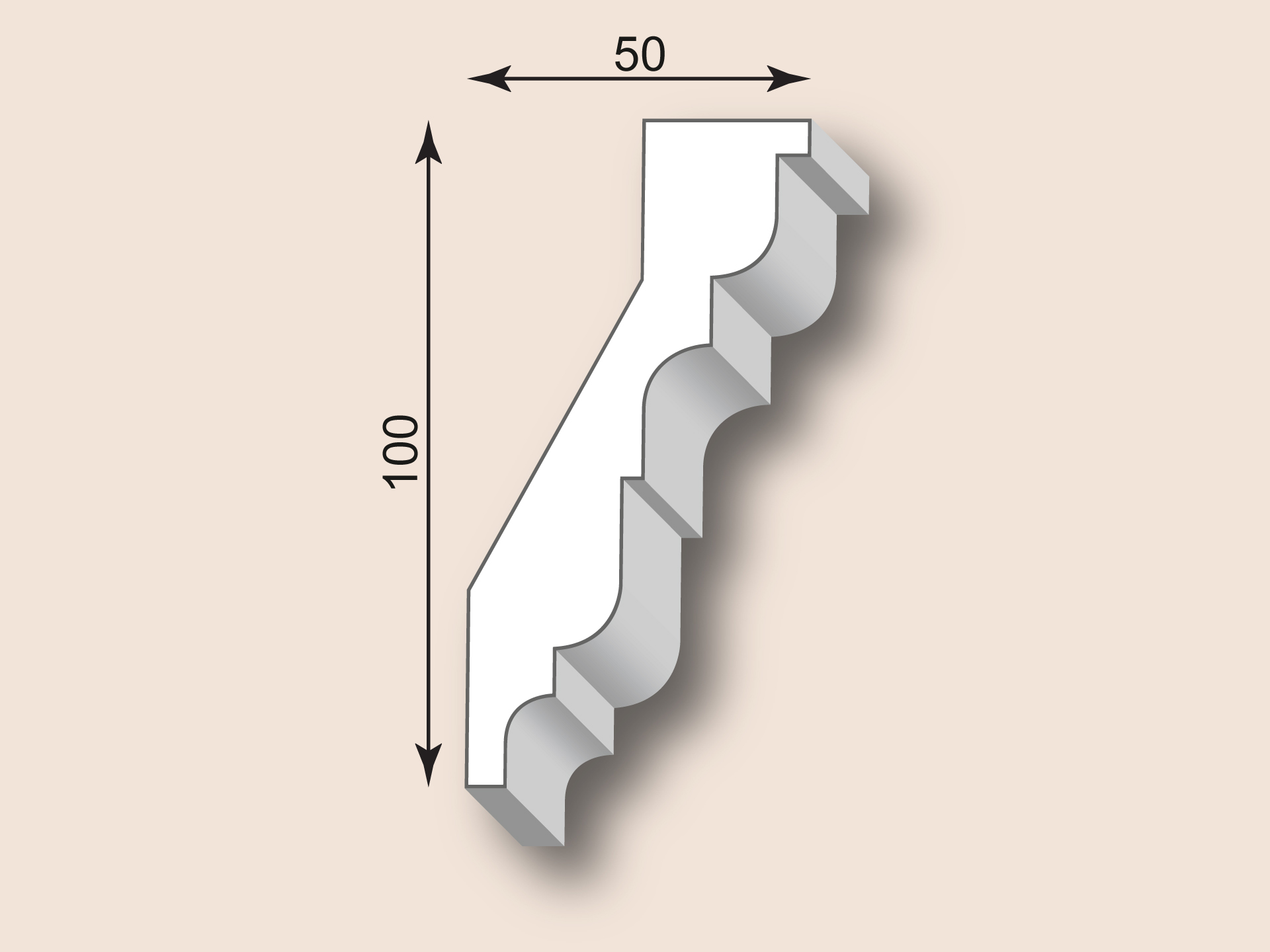 Stuckgesims SG50-09