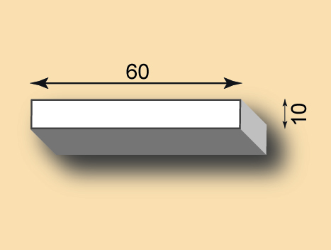 Stuckleiste / Stuckprofil SL60-22