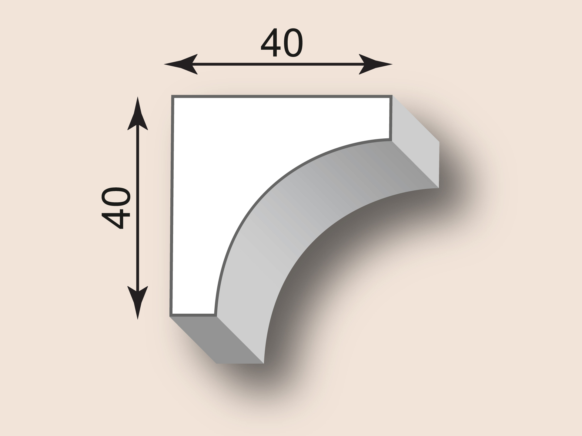 Stuckgesims SG40-01