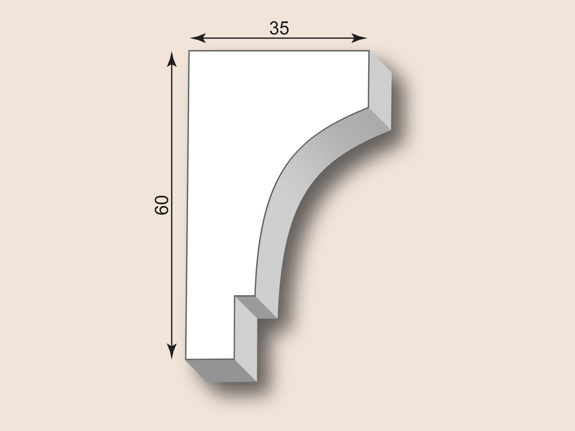 Stuckgesims SG35-04