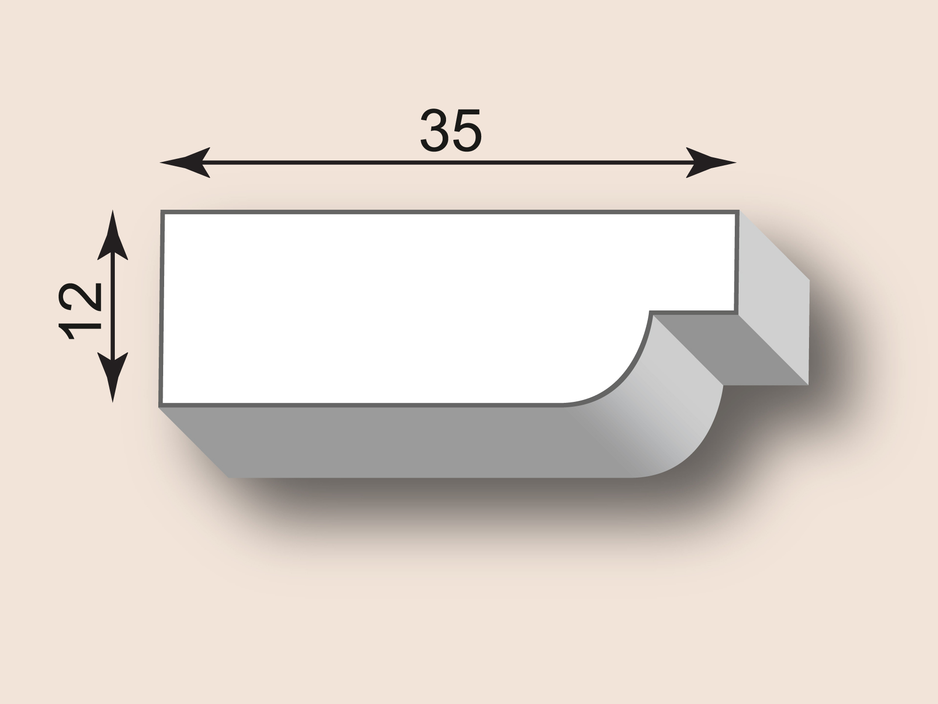 Stuckleiste SL35-12
