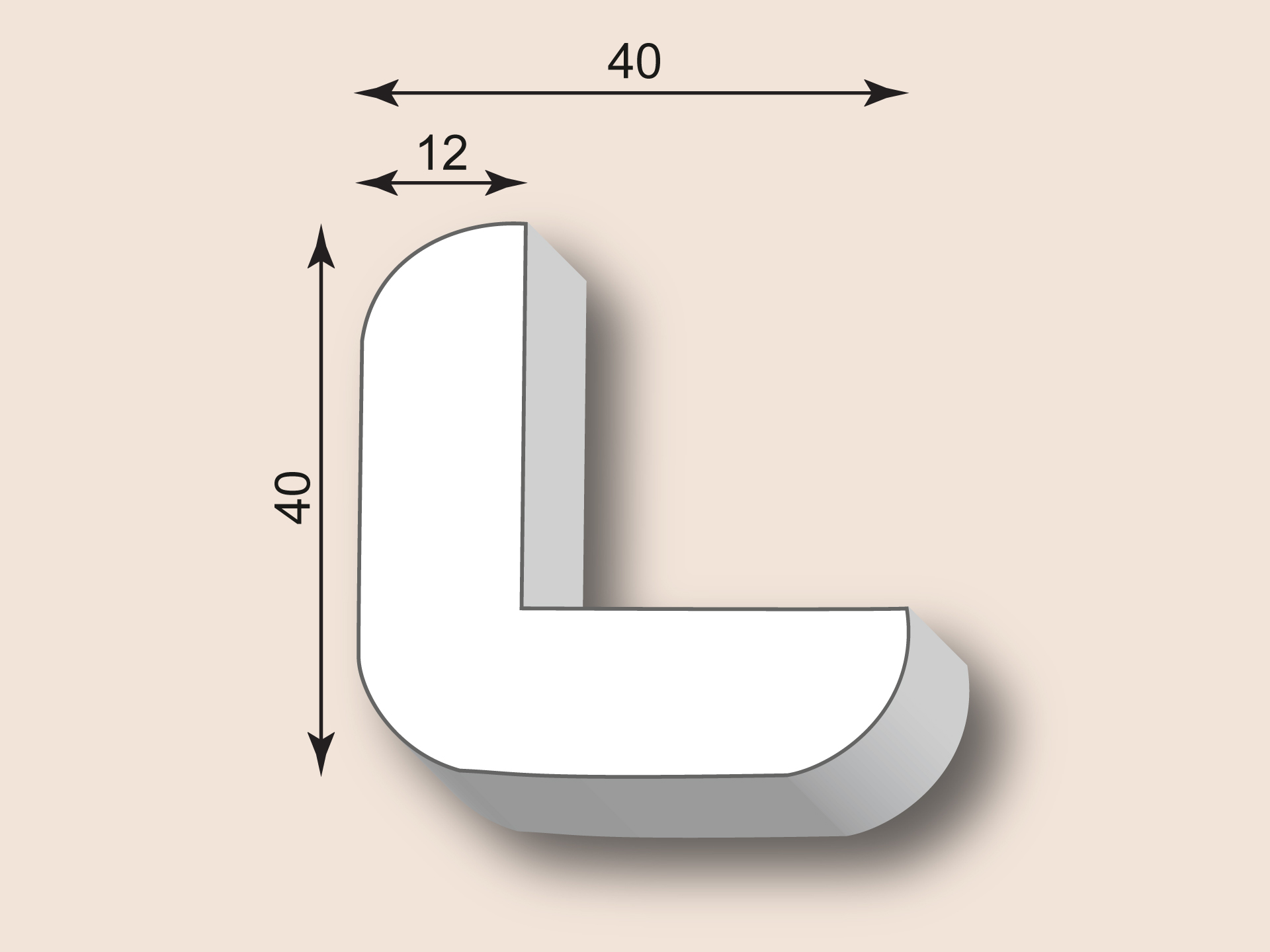 Kantenprofil KP40-02