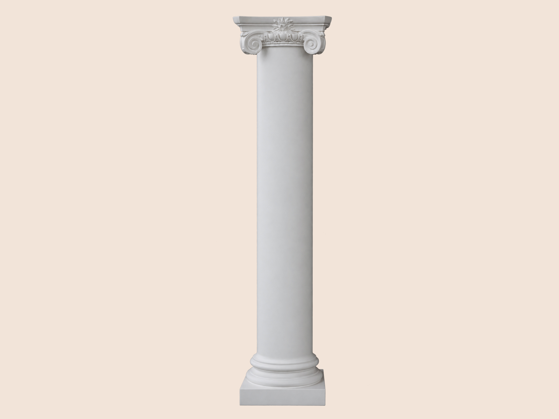 Säulenhalbschale ionisch 22er Stucksäule