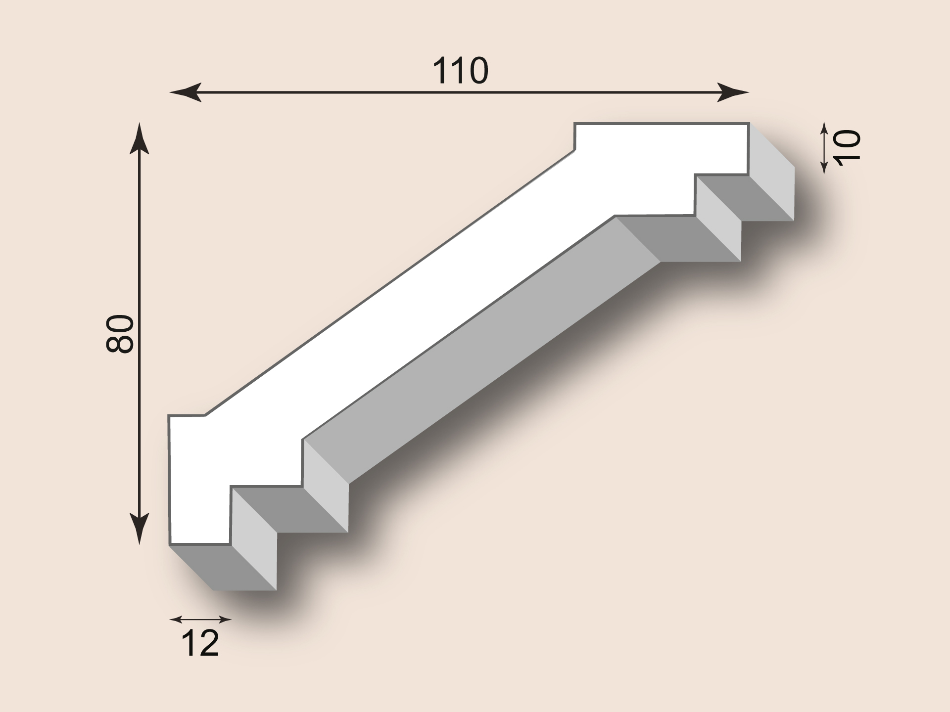 Stuckgesims SG110-03