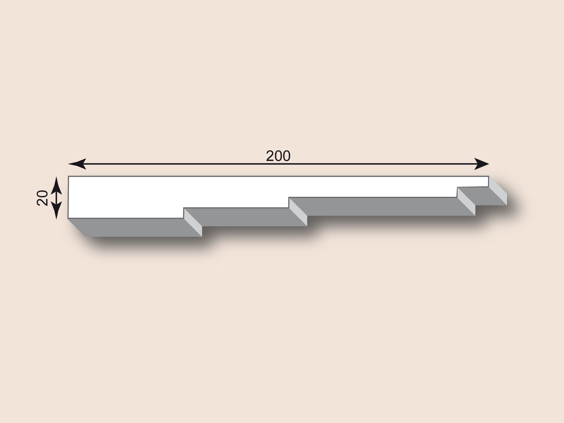 Stuckleiste SL200-01