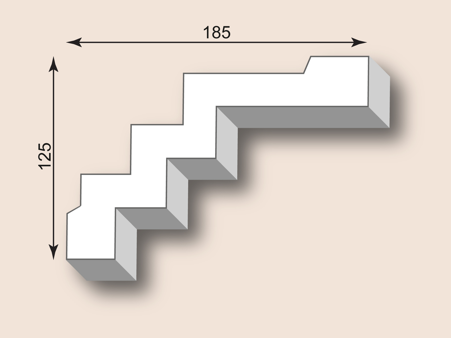 Stuckgesims SG185-01