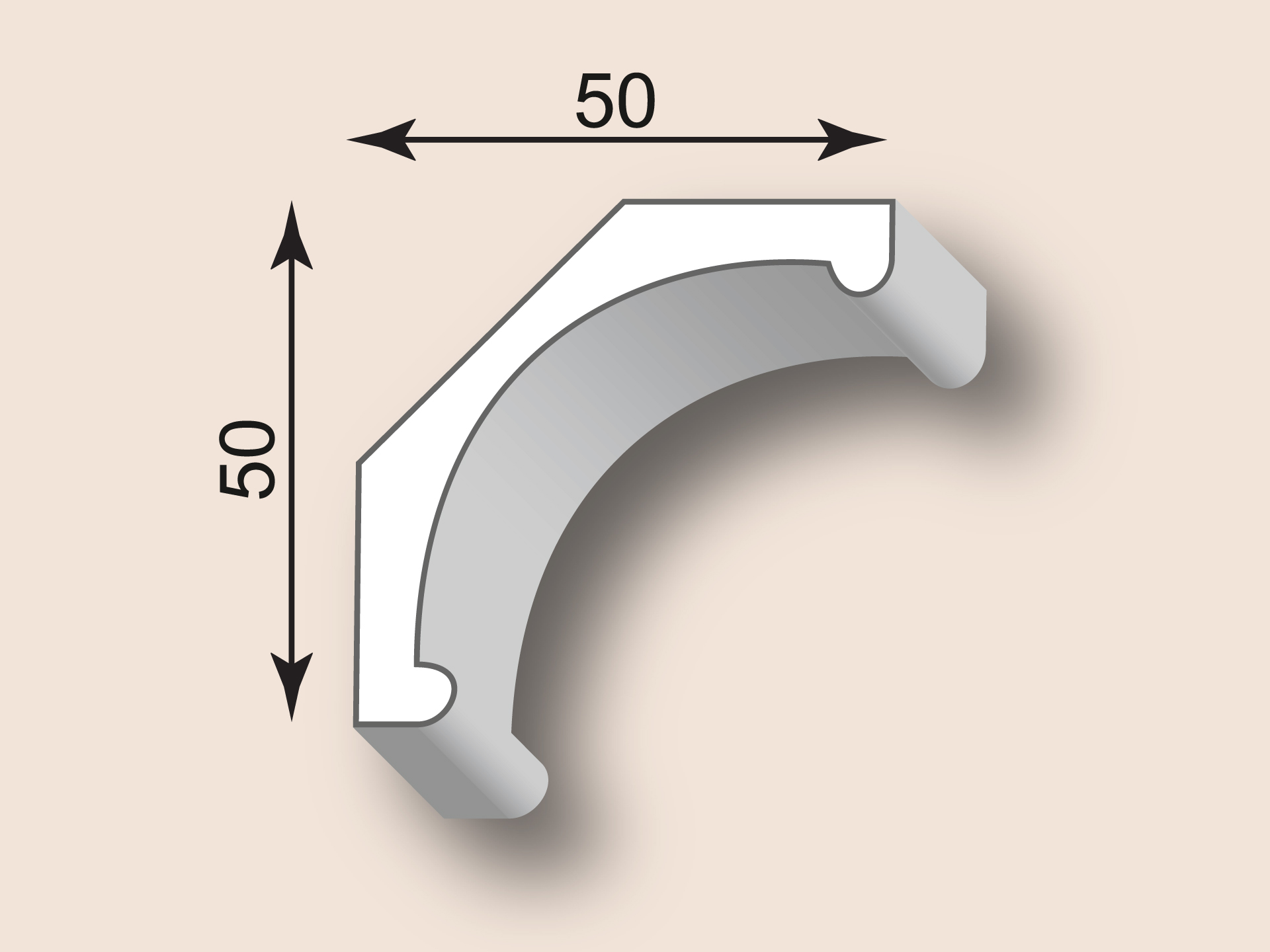 Stuckgesims SG50-04