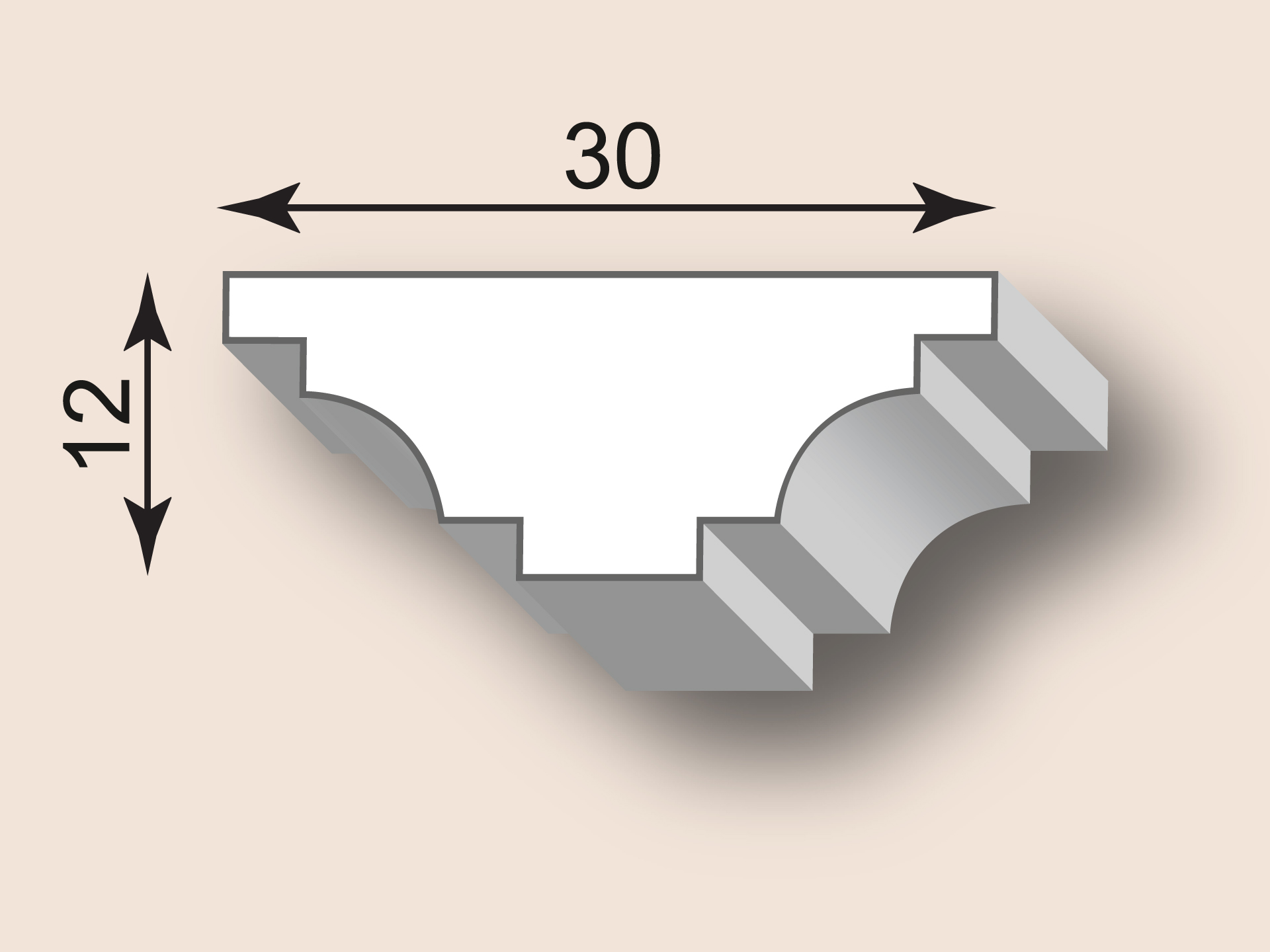 Stuckleiste SL30-17