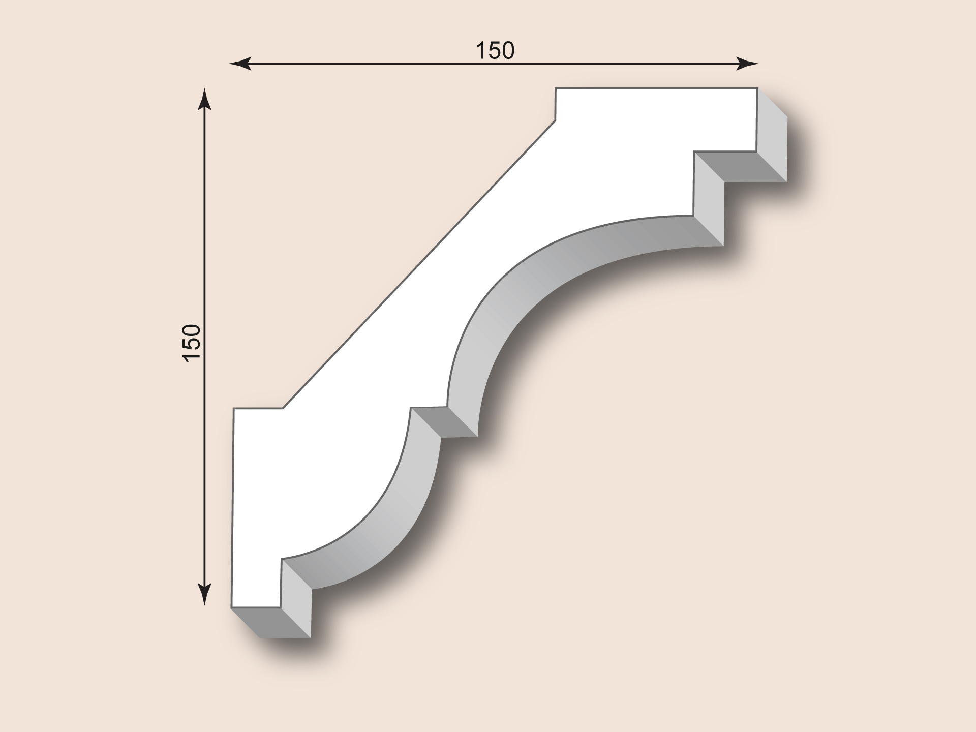 Stuckgesims SG150-06