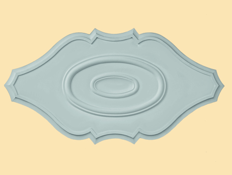 Stuckrosette Rosette Gips Stuck SR110-100