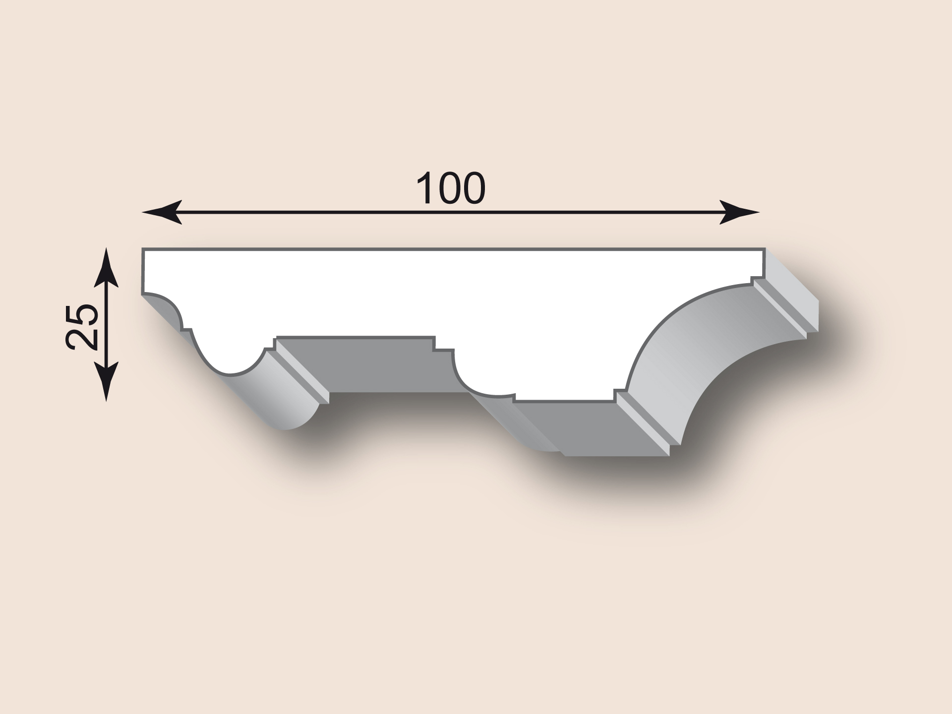 Stuckleiste SL100-06