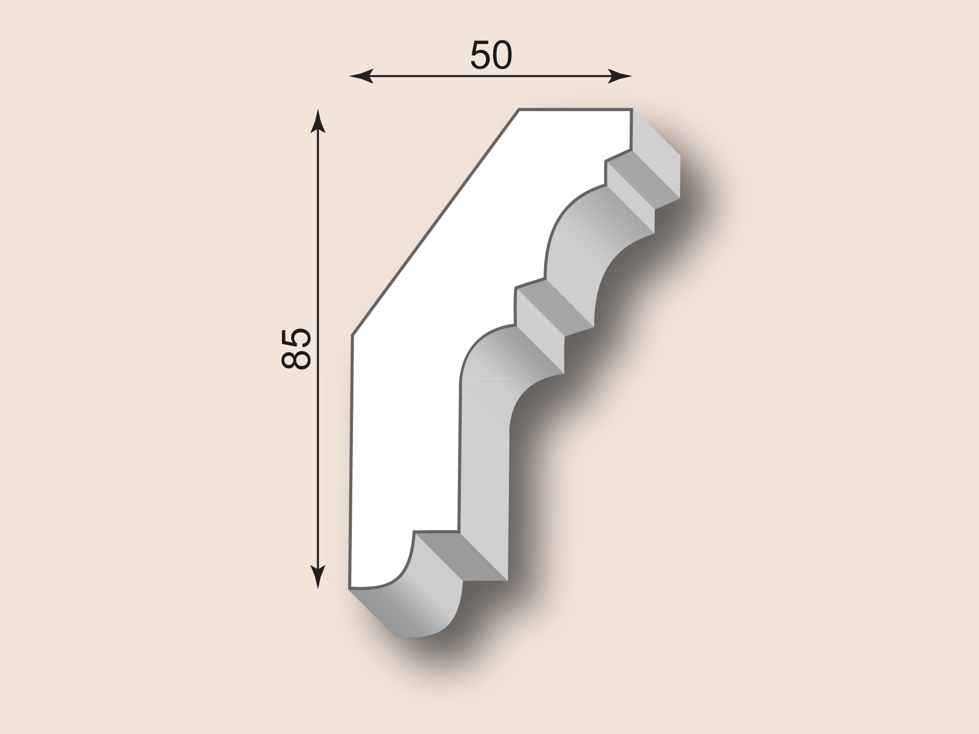 Stuckgesims SG50-06