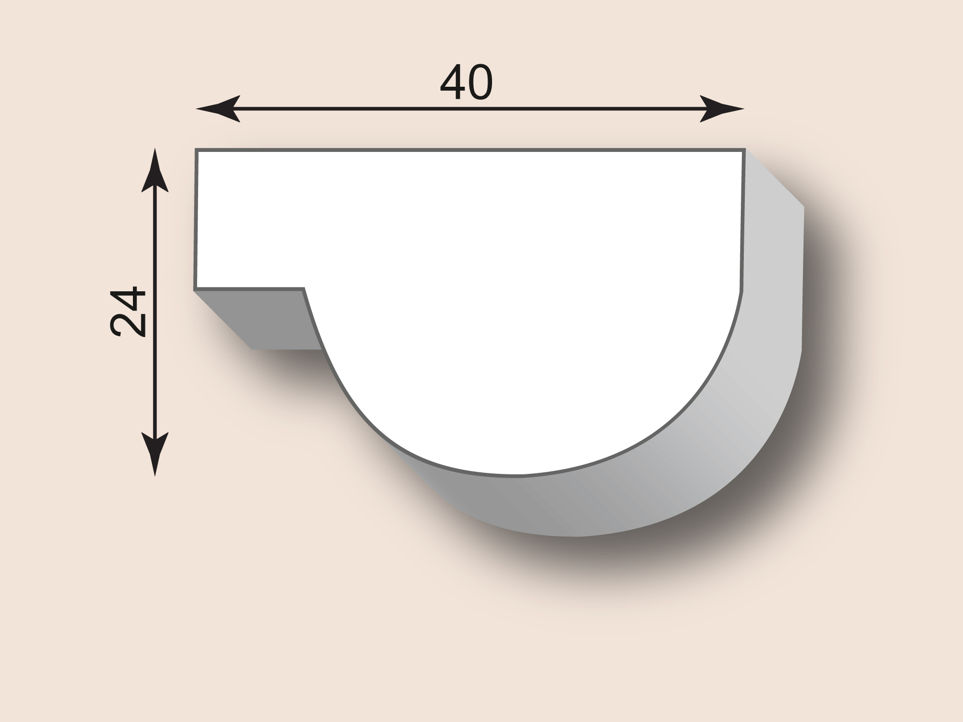 Stuckleiste SL40-31