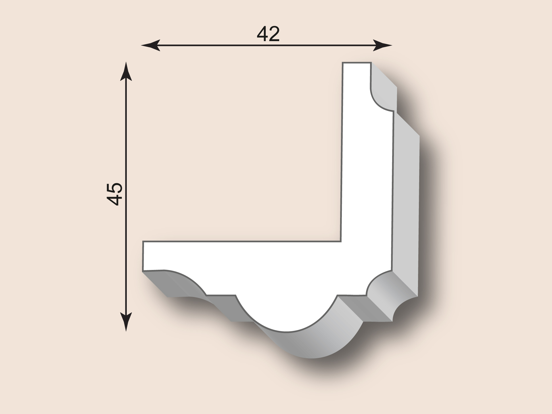 Kantenprofil KP42-01