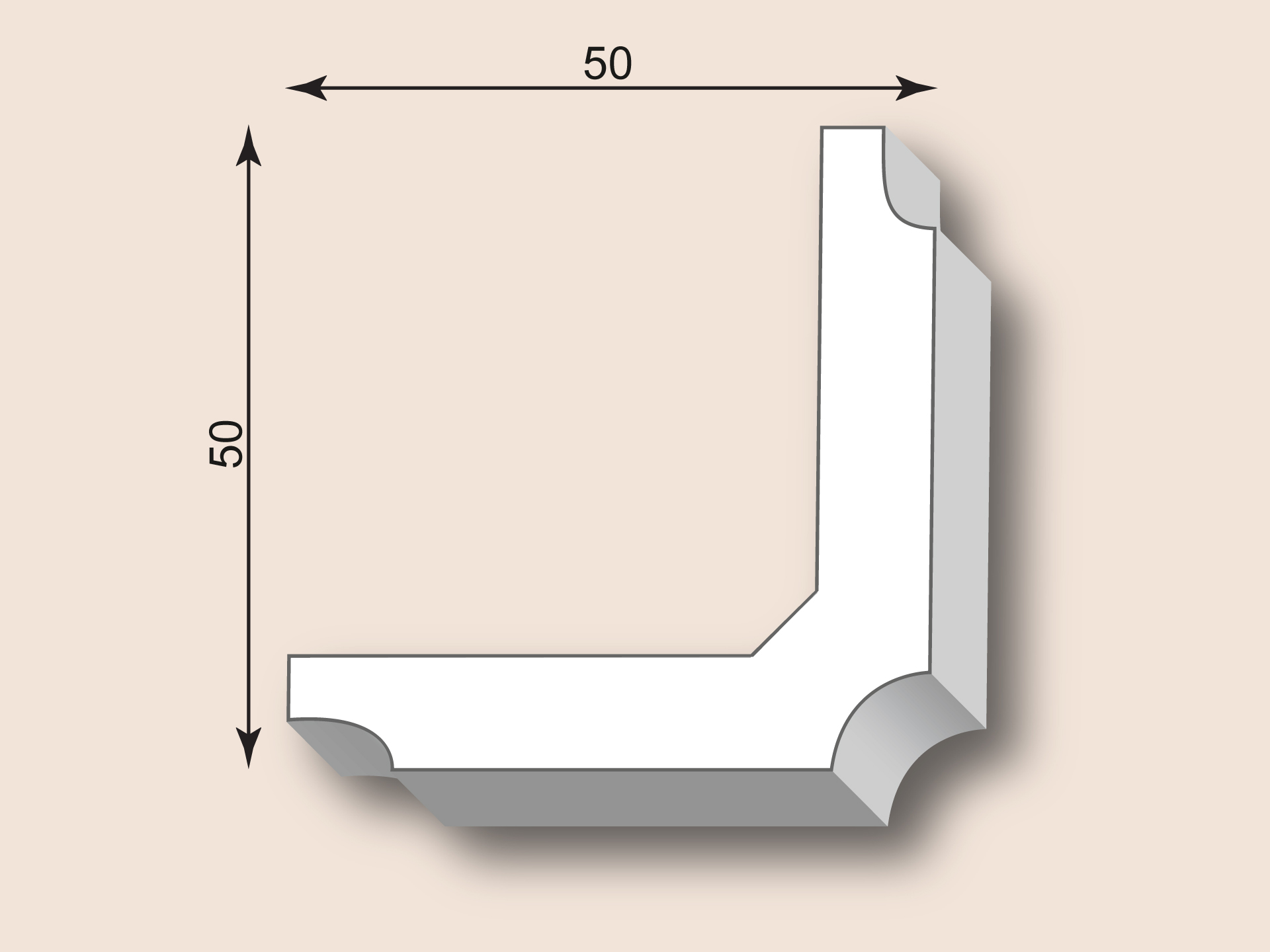 Kantenprofil KP50-03
