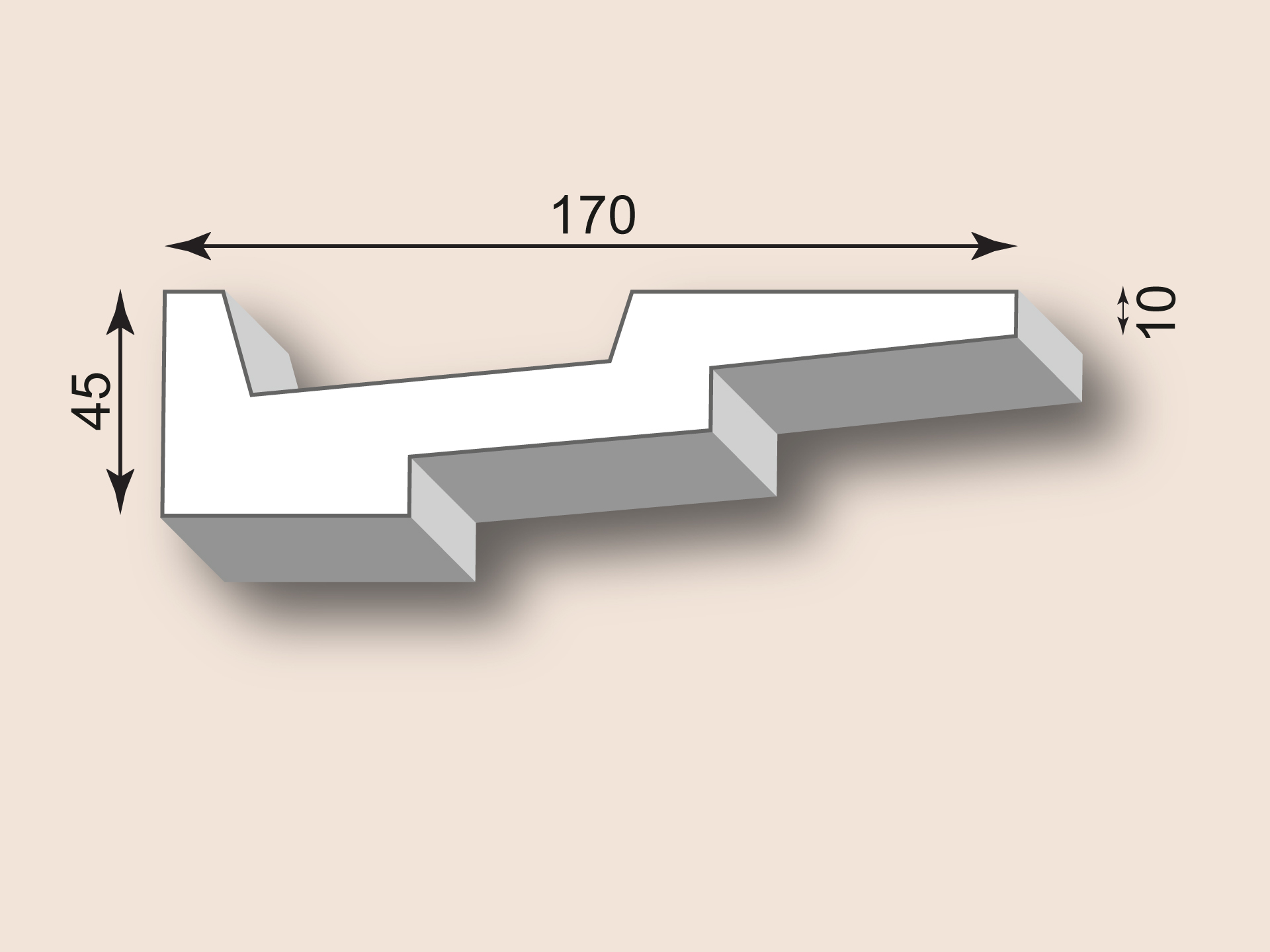 Stuckgesims SG170-01